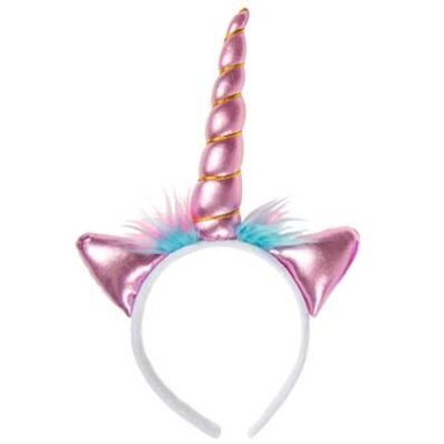 Eenhoorn Diadeem ( voorraad 52 stuks OP = OP)