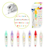 Roller met decoratietape (4 meter!) ( voorraad 11 stuks OP = OP)