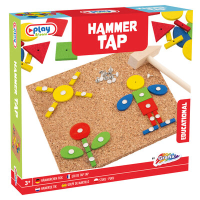 Hamertje Tik 74-delig ( voorraad 255 stuks OP = OP)