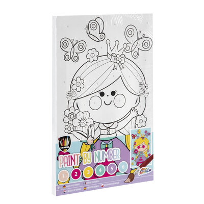 Schilderen op nummer (meisjes) ( voorraad 49 stuks OP = OP)