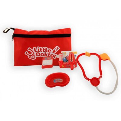 Dokterset 6-delig in etui ( voorraad 3 stuks OP = OP)