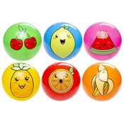 Happy Bal Fruit ( on- opgeblazen) ( voorraad 86 stuks OP =OP)