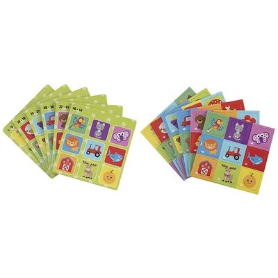 Vrolijke plaatjesbingo ( voorraad 11 stuks OP = OP)