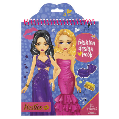 BESTIES Designerboek ( voorraad 20 stuks OP = OP)