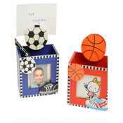 Pennenbakjes Sport (voorraad 30 stuks, OP = OP)