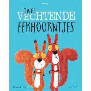 Twee vechtende eekhoorntjes 3+