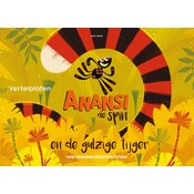 Vertelplaten Anansi de spin en de gulzige tijger 4+