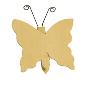 Magneet en knijper vlinder VOORRAAD: 2 STUKS OP=OP