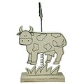 Memohouder Koe ( Voorraad: 3 stuks OP=OP )