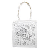 Draagtas inkleurbaar zeemeermin