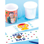 Design je beker ( 4 stuks)