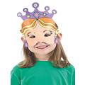 Prinsessen maskers ( Voorraad 10 sets OP=OP)