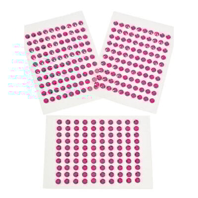 Bling bling plaksteentjes 100 stuks op vel