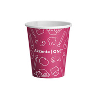 Akzenta Drinkcups Streetart karton fuchsia - ECO Friendly