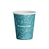 Akzenta Drinkcups Streetart karton deep blue - ECO Friendly