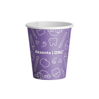 Akzenta Drinkcups Streetart karton paars - ECO Friendly