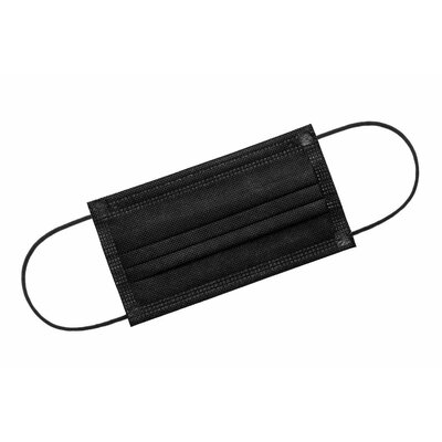 Akzenta Akzenta Topmask Ultrasafe & Chic IIR mondmaskers zwart