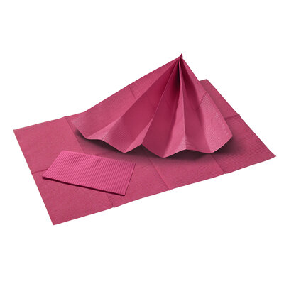 Akzenta Towels Touch of colors fuchsia 3- Laags