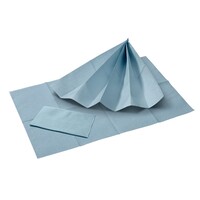 Akzenta Towels Touch of colors licht blauw 3- Laags