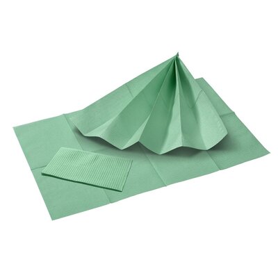 Akzenta Towels Touch of colors emerald green 3- Laags