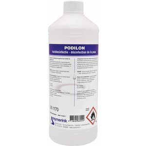 Reymerink Podilon 1 liter 80% Podilon alcohol desinfectant