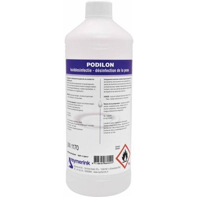 Reymerink Podilon 1 liter 80% Podilon alcohol desinfectant