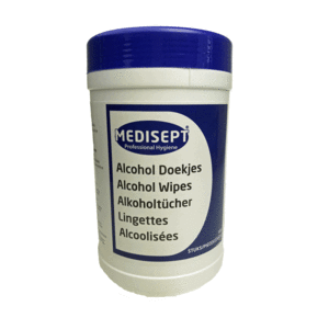 Medisept Medisept Alcoholdoekjes 70%  bus á 100 stuks