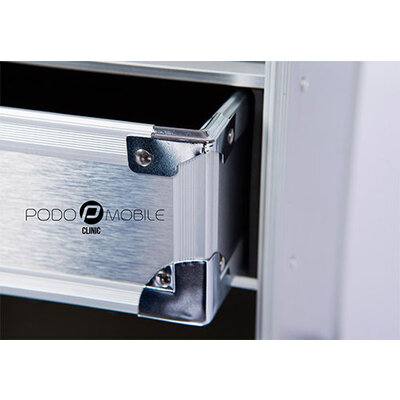 Maxi Pedicure Trolley Brush Silver