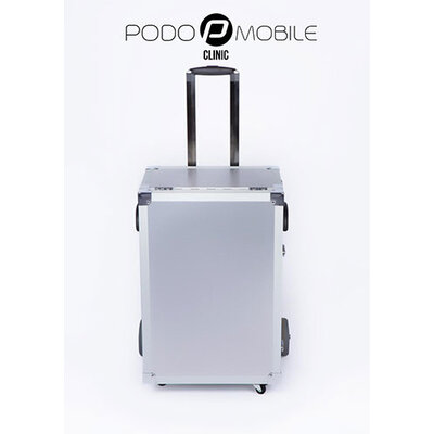 Maxi Pedicure Trolley Brush Silver
