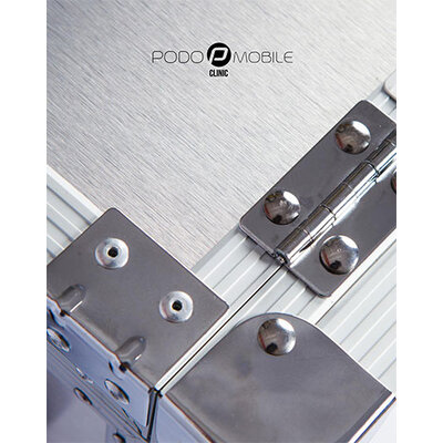 Maxi Pedicure Trolley Brush Silver