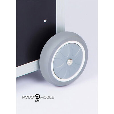 Maxi Pedicure Trolley Brush Black