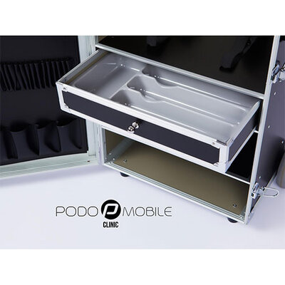 Maxi Pedicure Trolley Brush Black
