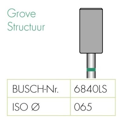 Busch Side Grip grof groene ring