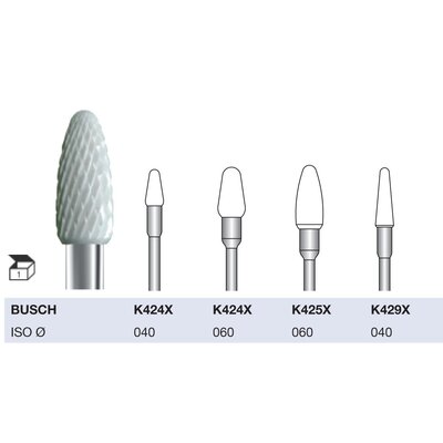Busch Busch Keramische Fresen middel div. maten