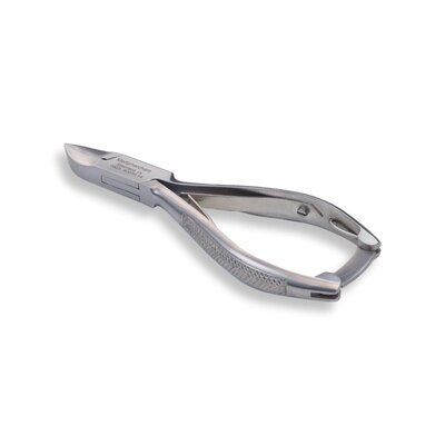 Medipharchem Pedicure / Nageltang 14 cm met gebogen bek rvs