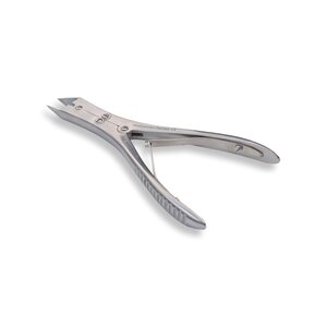 Medipharchem Pedicure / Nageltang 15 cm met dubbel scharnier en rechte bek rvs