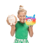 Pluchen knuffeldier ( on- opgeblazen) ( voorraad 98 stuks OP = OP)