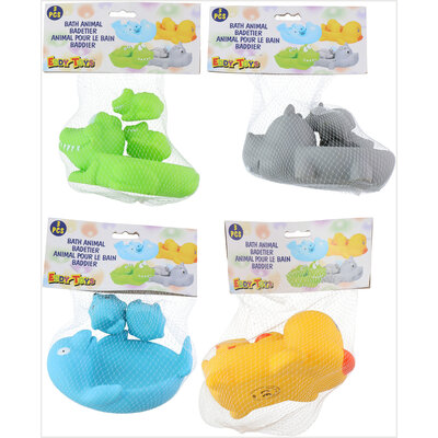 Vrolijke baddiertjes ( voorraad 38 stuks OP = OP)