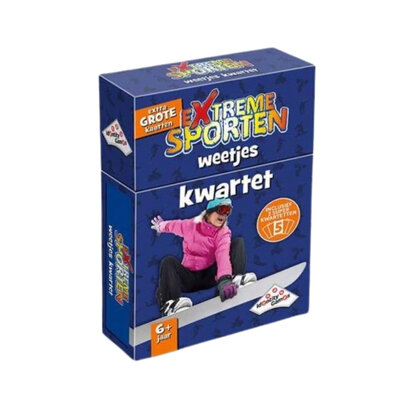 Extreme Sporten Weetjes Kwartet ( voorraad 8 stuks OP = OP)