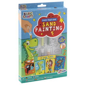 Maak je eigen zandschilderij (jongens) ( voorraad 31 stuks OP = OP)