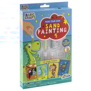 Maak je eigen zandschilderij (jongens) ( voorraad 31 stuks OP = OP)
