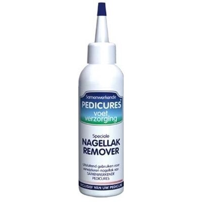 Samenwerkende Pedicures SP Nagellak remover 75ml ( Voorraad 2 stuks OP = OP)