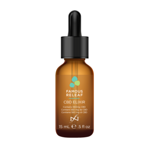 Famous Names CBD Elixir div. maten