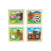 Houten Puzzel Boerderij