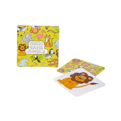 Memory kaartspelletje Wilde dieren