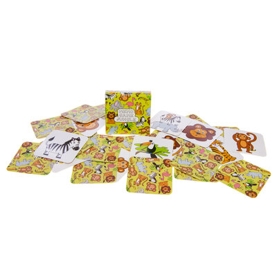 Memory kaartspelletje Wilde dieren