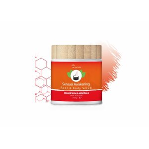 By la Nature Sensual Awakening magnesium Foot & Body SCRUB 350 gram NIEUW!