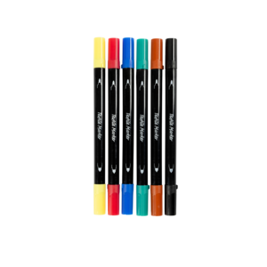 Textielstiften ( 6 stuks)