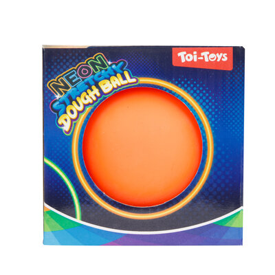 Kneedbal Neon ( 10 cm) ( voorraad 7 stuks OP = OP)