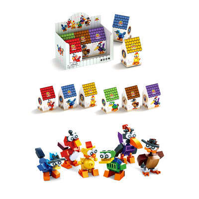 Bouwsteentjes vogel ( voorraad 50 stuks OP = OP)